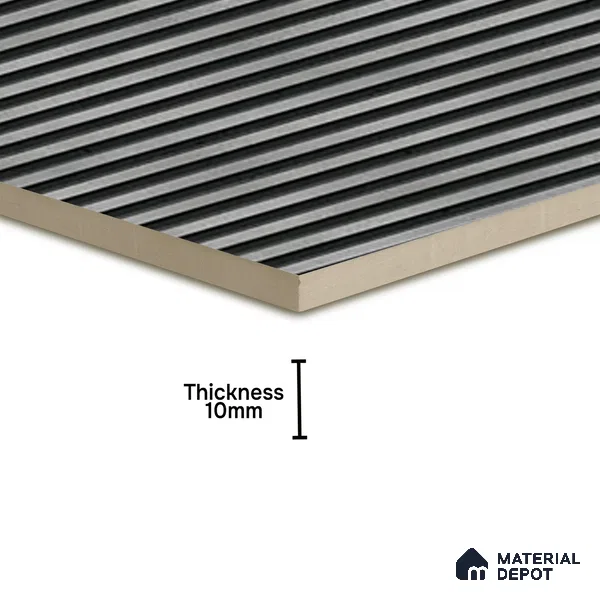 TL 07177 Liner Cosmo Anchor 1 ft x 1 ft Glossy Finish Ceramic Tile - 10 mm | Please Expect a Slight Variation of Pattern