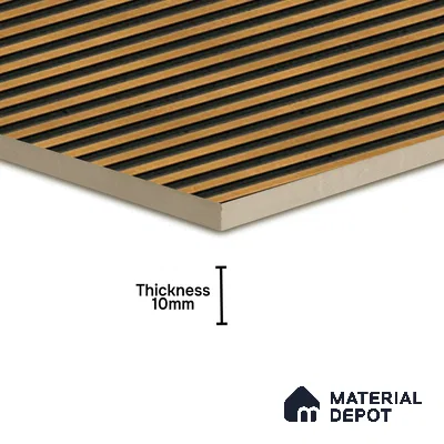 TL 07177 E Liner Cosmo Laguna 1 ft x 1 ft Glossy Finish Ceramic Tile - 10 mm | Please Expect a Slight Variation of Pattern