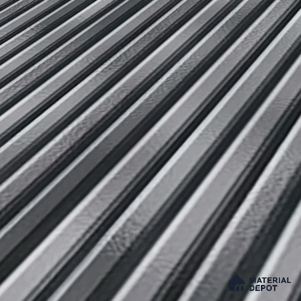 TL 07177 G Liner Cosmo Nero 1 ft x 1 ft Glossy Finish Ceramic Tile - 10 mm | Please Expect a Slight Variation of Pattern