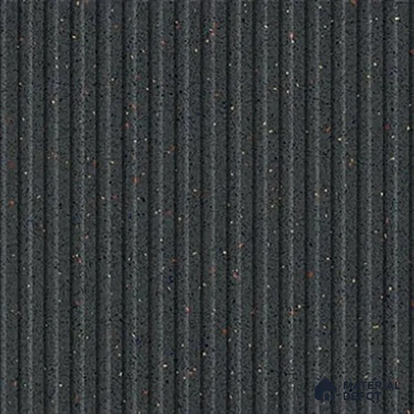 TL 07177 H Liner Cosmo Raven 1 ft x 1 ft Glossy Finish Ceramic Tile - 10 mm | Please Expect a Slight Variation of Pattern