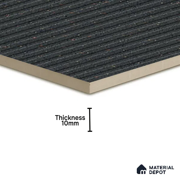 TL 07177 H Liner Cosmo Raven 1 ft x 1 ft Glossy Finish Ceramic Tile - 10 mm | Please Expect a Slight Variation of Pattern
