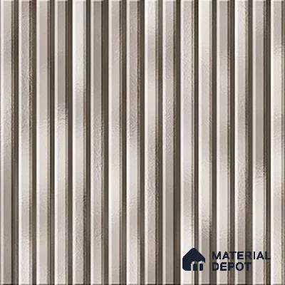 TL 07177 I Liner Cosmo Rust 1 ft x 1 ft Glossy Finish Ceramic Tile - 10 mm | Please Expect a Slight Variation of Pattern