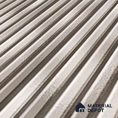 TL 07177 I Liner Cosmo Rust 1 ft x 1 ft Glossy Finish Ceramic Tile - 10 mm | Please Expect a Slight Variation of Pattern