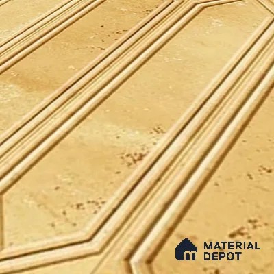Highlighter Wall Tile TL 07181 Picket Cosmo Amber 1 ft x 1 ft Glossy Finish Ceramic Tile - 10 mm | Suitable For Kitchen & Bathroom