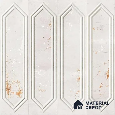 TL 07181 D Picket Cosmo Linen 1 ft x 1 ft Glossy Finish Ceramic Tile - 10 mm