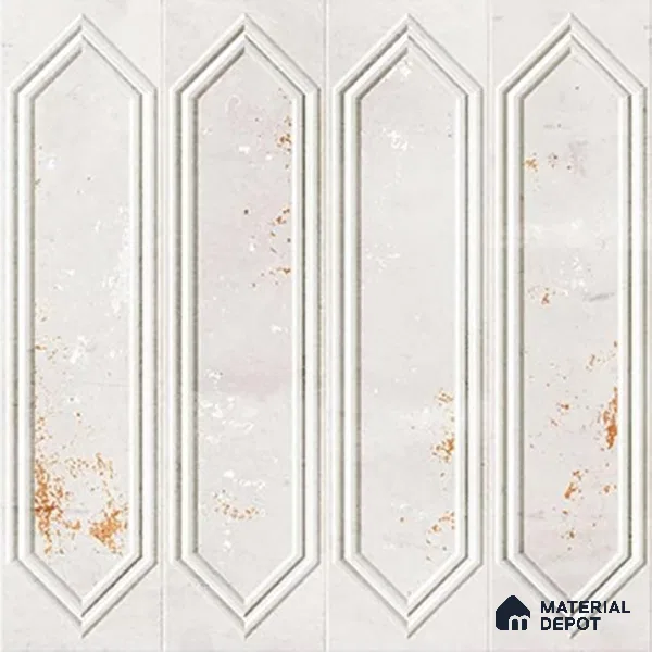 TL 07181 D Picket Cosmo Linen 1 ft x 1 ft Glossy Finish Ceramic Tile - 10 mm