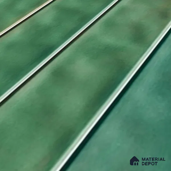 Faux Subway Wall Tile TL 07184 B Tikal Cosmo Fern 1 ft x 1 ft Glossy Finish Ceramic Tile - 10 mm | Suitable For Kitchen & Bathroom