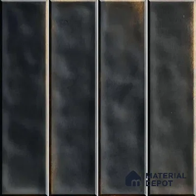 Faux Subway Wall Tile TL 07184 C Tikal Cosmo Kohl 1 ft x 1 ft Glossy Finish Ceramic Tile - 10 mm | Suitable For Kitchen & Bathroom