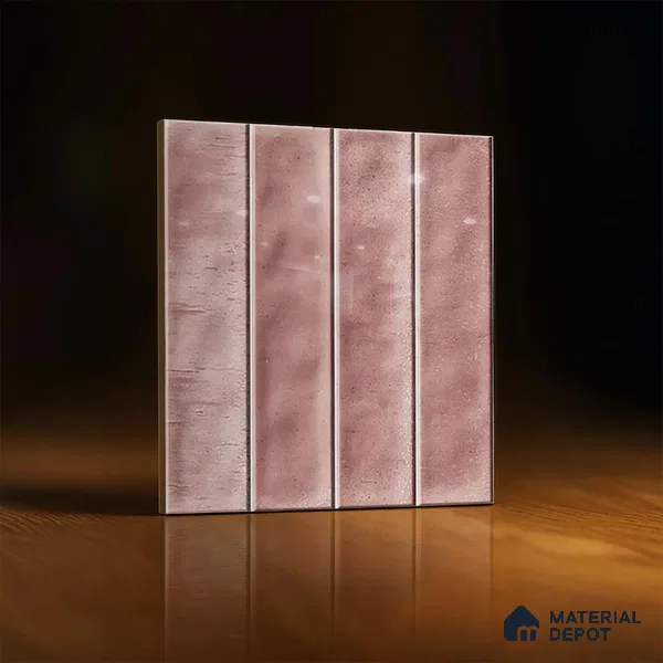 TL 07184 D Tikal Cosmo Lavender 1 ft x 1 ft Glossy Finish Ceramic Tile - 10 mm