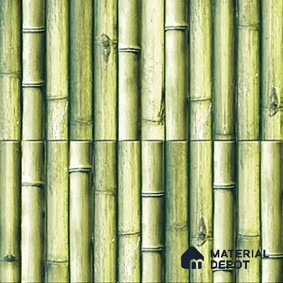 TL 07174 B Bumpy Cosmo Bamboo Teal 1 ft x 1 ft Glossy Finish Ceramic Tile - 10 mm | Please Expect a Slight Variation of Pattern