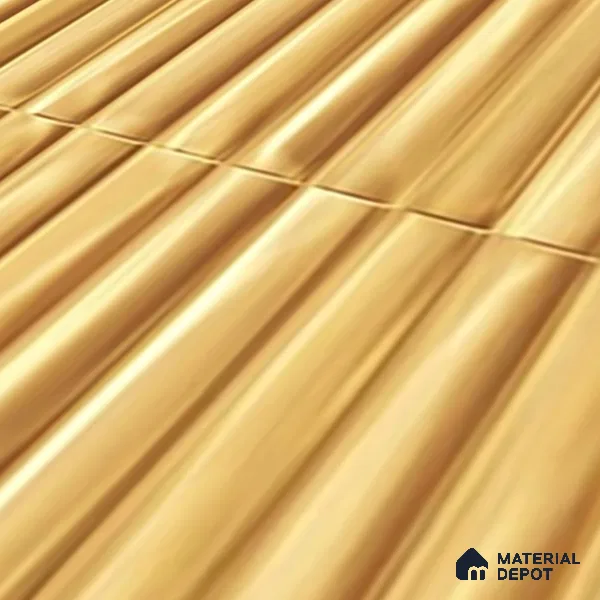 TL 07174 C Bumpy Cosmo Carmel 1 ft x 1 ft Glossy Finish Ceramic Tile - 10 mm | Please Expect a Slight Variation of Pattern
