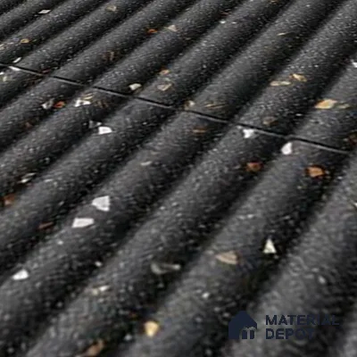 TL 07174 I Bumpy Cosmo Sable 1 ft x 1 ft Glossy Finish Ceramic Tile - 10 mm | Please Expect a Slight Variation of Pattern