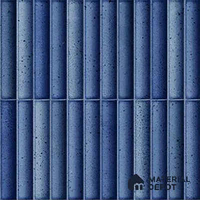 TL 07174 J Bumpy Cosmo Shappire 1 ft x 1 ft Glossy Finish Ceramic Tile - 10 mm | Please Expect a Slight Variation of Pattern