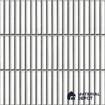 TL 07176 Kitkat Cosmo Bianco 1 ft x 1 ft Glossy Finish Ceramic Tile - 10 mm | Please Expect a Slight Variation of Pattern