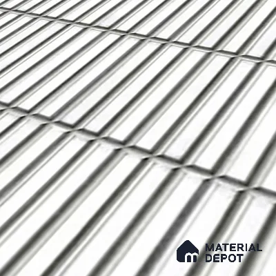 TL 07176 Kitkat Cosmo Bianco 1 ft x 1 ft Glossy Finish Ceramic Tile - 10 mm | Please Expect a Slight Variation of Pattern