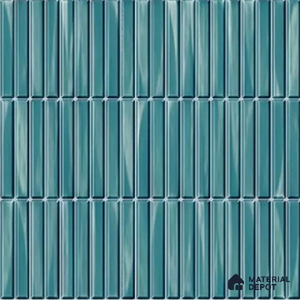 TL 07176 D Kitkat Cosmo Ocean 1 ft x 1 ft Glossy Finish Ceramic Tile - 10 mm | Please Expect a Slight Variation of Pattern