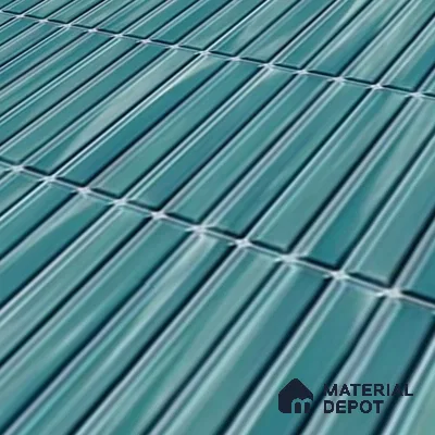 TL 07176 D Kitkat Cosmo Ocean 1 ft x 1 ft Glossy Finish Ceramic Tile - 10 mm | Please Expect a Slight Variation of Pattern