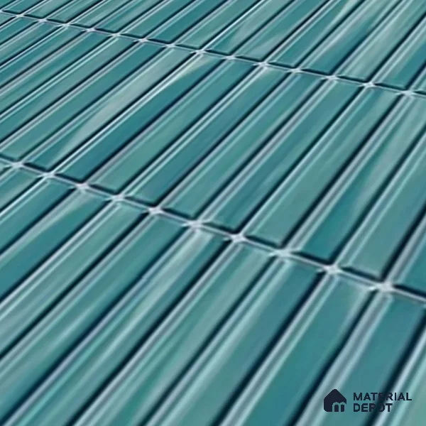 TL 07176 D Kitkat Cosmo Ocean 1 ft x 1 ft Glossy Finish Ceramic Tile - 10 mm | Please Expect a Slight Variation of Pattern