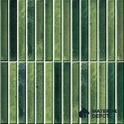 TL 07172 G Bissel Cosmo Mos 1 ft x 1 ft Glossy Finish Ceramic Tile - 10 mm | Please Expect a Slight Variation of Pattern