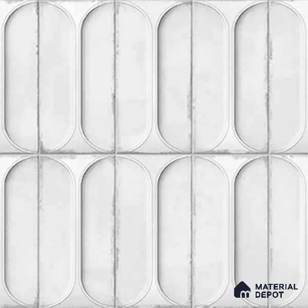 Highlighter Wall Tile TL 07179 D Opal Cosmo Ice 1 ft x 1 ft Glossy Finish Ceramic Tile - 10 mm | Suitable For Kitchen & Bathroom