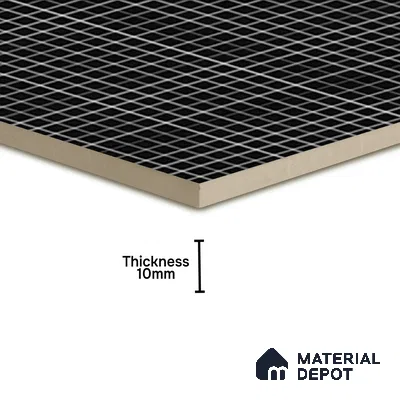 Mosaic Wall Tile TL 07180 B Penny Cosmo Black 1 ft x 1 ft Glossy Finish Ceramic Tile - 10 mm
