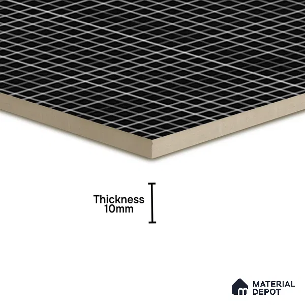Mosaic Wall Tile TL 07180 B Penny Cosmo Black 1 ft x 1 ft Glossy Finish Ceramic Tile - 10 mm