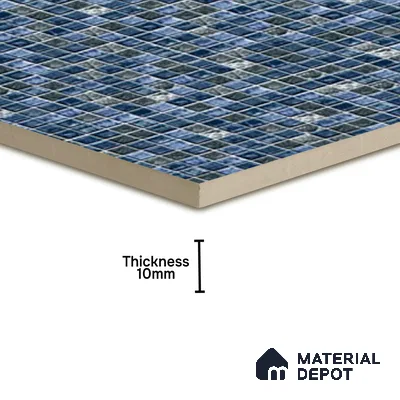 Mosaic Wall Tile TL 07180 C Penny Cosmo Duero 1 ft x 1 ft Glossy Finish Ceramic Tile - 10 mm