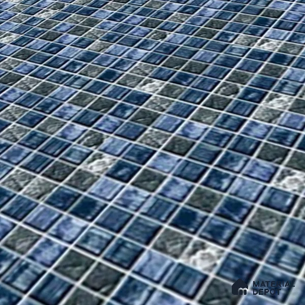 Mosaic Wall Tile TL 07180 C Penny Cosmo Duero 1 ft x 1 ft Glossy Finish Ceramic Tile - 10 mm