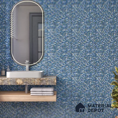 Mosaic Wall Tile TL 07180 C Penny Cosmo Duero 1 ft x 1 ft Glossy Finish Ceramic Tile - 10 mm