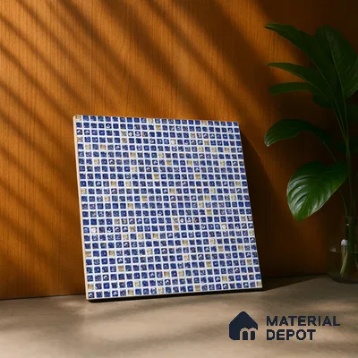 Mosaic Wall Tile TL 07180 E Penny Cosmo Syros 1 ft x 1 ft Glossy Finish Ceramic Tile - 10 mm