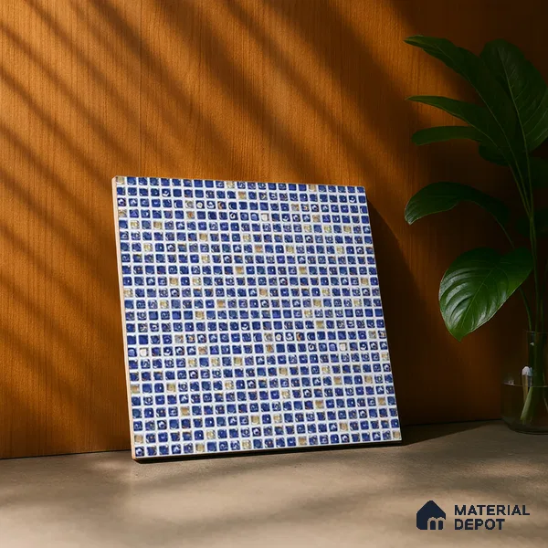 Mosaic Wall Tile TL 07180 E Penny Cosmo Syros 1 ft x 1 ft Glossy Finish Ceramic Tile - 10 mm