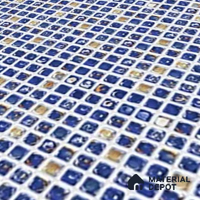 Mosaic Wall Tile TL 07180 E Penny Cosmo Syros 1 ft x 1 ft Glossy Finish Ceramic Tile - 10 mm