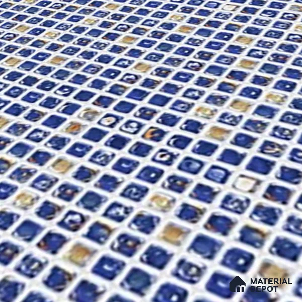 Mosaic Wall Tile TL 07180 E Penny Cosmo Syros 1 ft x 1 ft Glossy Finish Ceramic Tile - 10 mm