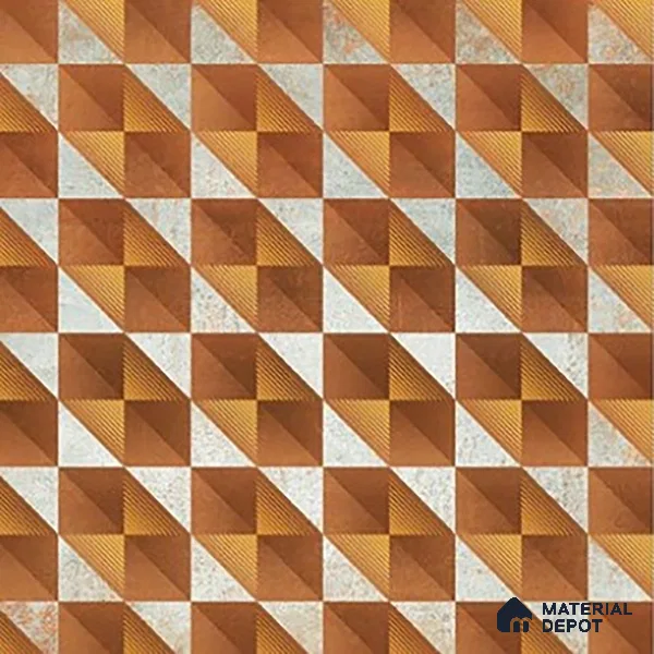 Highlighter Wall Tile TL 07185 Brillo Nexo Keystone 1 ft x 1 ft Matte Finish Ceramic Tile - 10 mm | Suitable For Kitchen, Bathroom & Accent/Feature Wall