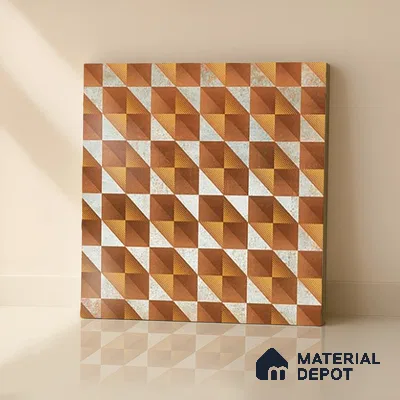 Highlighter Wall Tile TL 07185 Brillo Nexo Keystone 1 ft x 1 ft Matte Finish Ceramic Tile - 10 mm | Suitable For Kitchen, Bathroom & Accent/Feature Wall