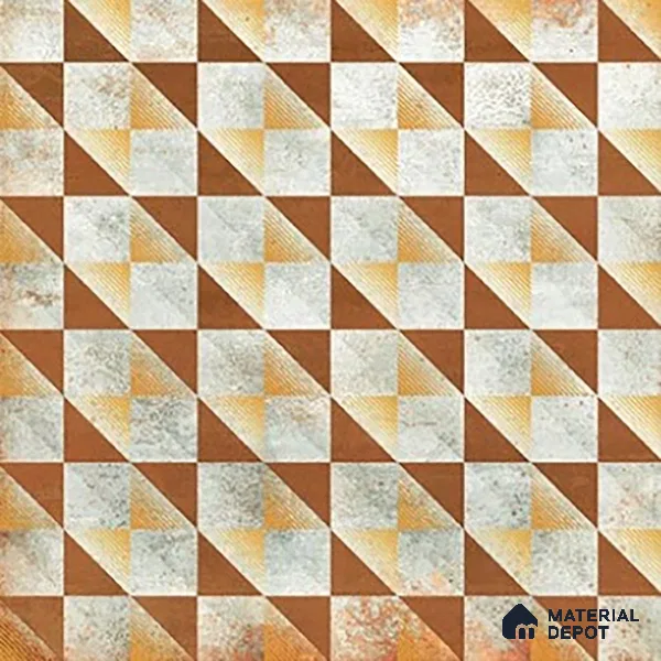 TL 07185 B Brillo Nexo Kroma 1 ft x 1 ft Matte Finish Ceramic Tile - 10 mm