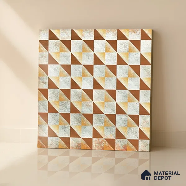 TL 07185 B Brillo Nexo Kroma 1 ft x 1 ft Matte Finish Ceramic Tile - 10 mm