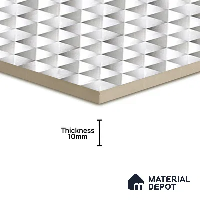 TL 07185 E Brillo Nexo Zafra 1 ft x 1 ft Matte Finish Ceramic Tile - 10 mm