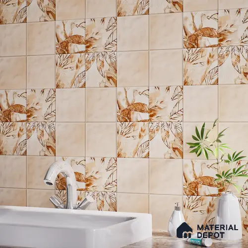TL 07187 D Kenzo Nexo Kelino Lt 1 ft x 1 ft Matte Finish Ceramic Tile - 10 mm