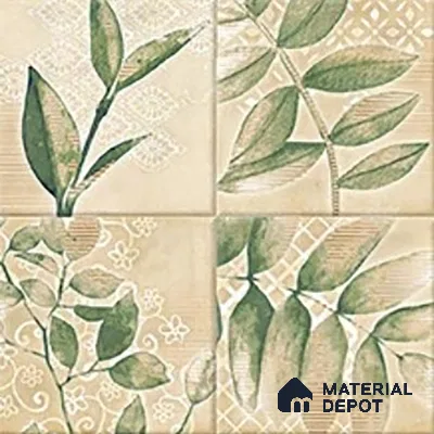 TL 07187 G Kenzo Nexo Lena Deco 1 ft x 1 ft Matte Finish Ceramic Tile - 10 mm