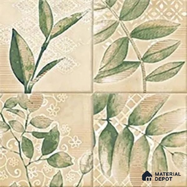 TL 07187 G Kenzo Nexo Lena Deco 1 ft x 1 ft Matte Finish Ceramic Tile - 10 mm