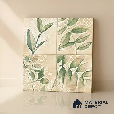 TL 07187 G Kenzo Nexo Lena Deco 1 ft x 1 ft Matte Finish Ceramic Tile - 10 mm