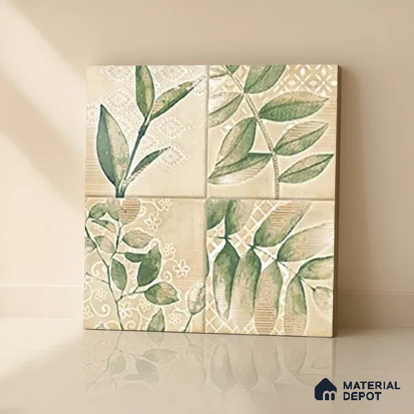 TL 07187 G Kenzo Nexo Lena Deco 1 ft x 1 ft Matte Finish Ceramic Tile - 10 mm