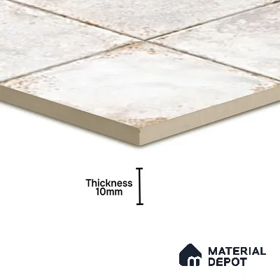 Stone Wall & Floor TL 07187 H Kenzo Nexo Megan Lt 1 ft x 1 ft Matte Finish Ceramic Tile - 10 mm
