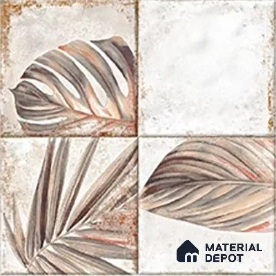 TL 07187 I Kenzo Nexo Megan Deco 1 ft x 1 ft Matte Finish Ceramic Tile - 10 mm
