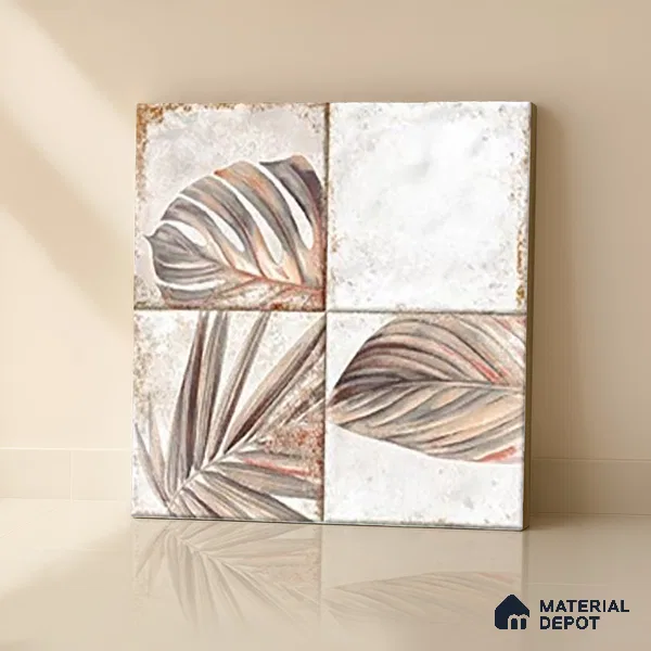 TL 07187 I Kenzo Nexo Megan Deco 1 ft x 1 ft Matte Finish Ceramic Tile - 10 mm