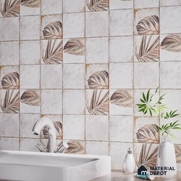 TL 07187 I Kenzo Nexo Megan Deco 1 ft x 1 ft Matte Finish Ceramic Tile - 10 mm
