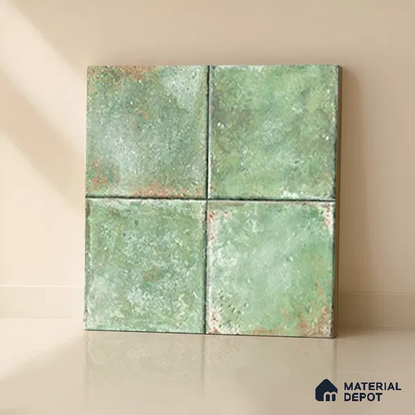 TL 07187 J Kenzo Nexo Mountain Dk 1 ft x 1 ft Matte Finish Ceramic Tile - 10 mm