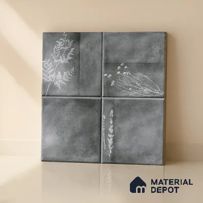 TL 07187 M Kenzo Nexo Slate 1 ft x 1 ft Matte Finish Ceramic Tile - 10 mm