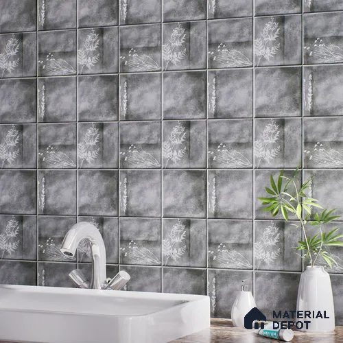 TL 07187 M Kenzo Nexo Slate 1 ft x 1 ft Matte Finish Ceramic Tile - 10 mm